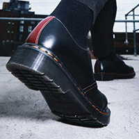 3 Eye Black & Brown Abruzzo Shoe by Dr. Martens (Sale price!)
