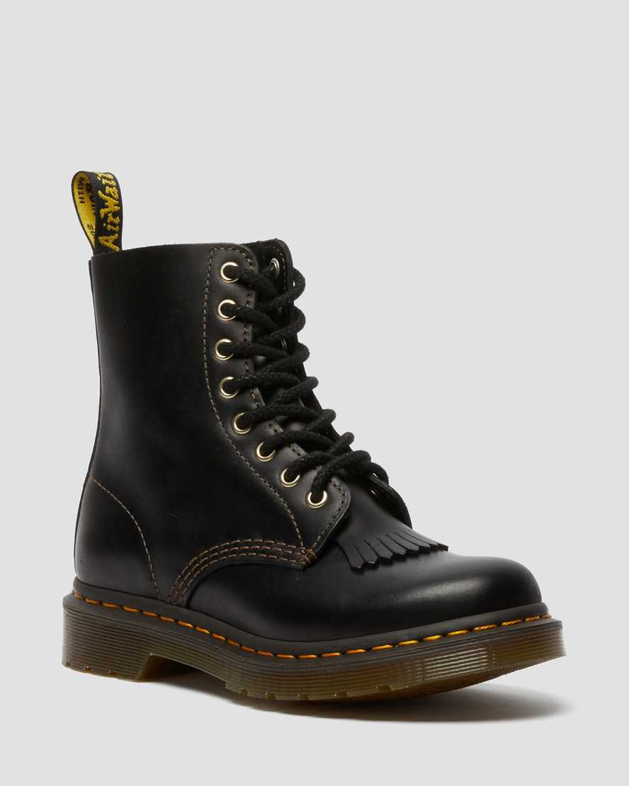 Womens 8 Eye Abruzzo Leather Pacsal Boot by Dr. Martens (Sale price!)