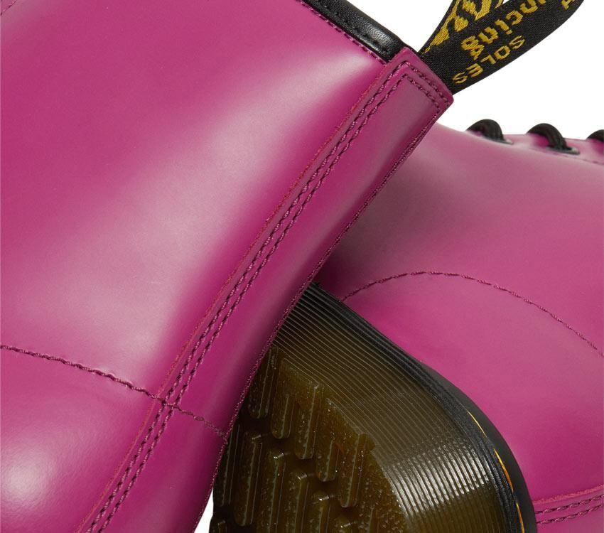 8 Eye Fuschia Smooth Boots by Dr Martens (Sale price!)