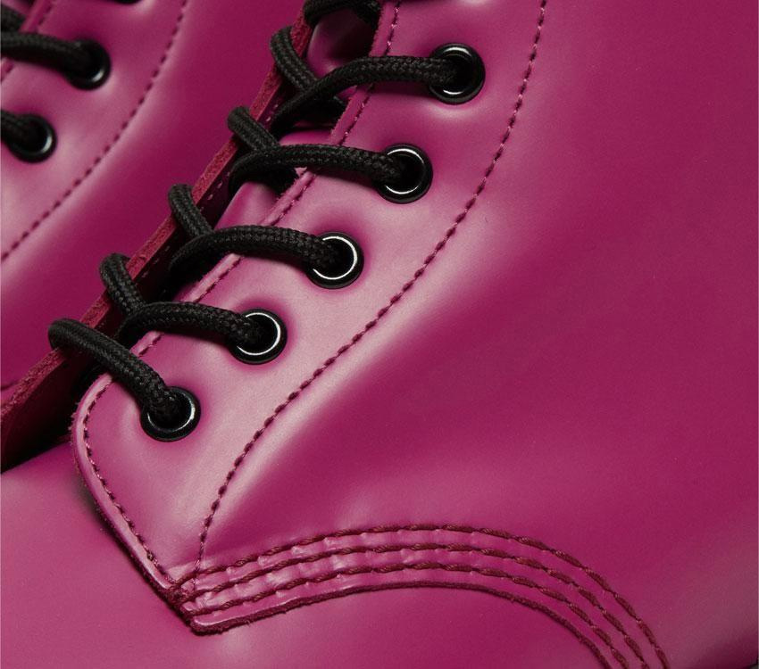 8 Eye Fuschia Smooth Boots by Dr Martens (Sale price!)