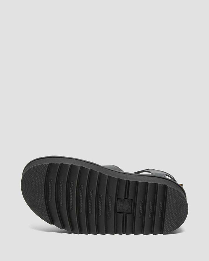 Blaire Hydro Leather Platform Strap Sandals by Dr. Martens (Sale price!)