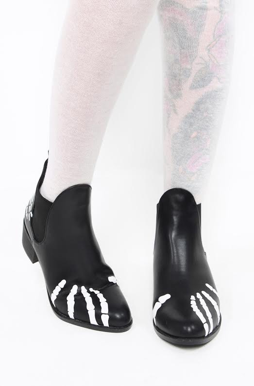Grave Robber Skele Hand Chelsea Boot - by Iron Fist - SALE