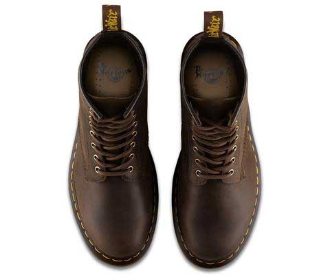 8 Eye Gaucho Crazy Horse Boots by Dr. Martens