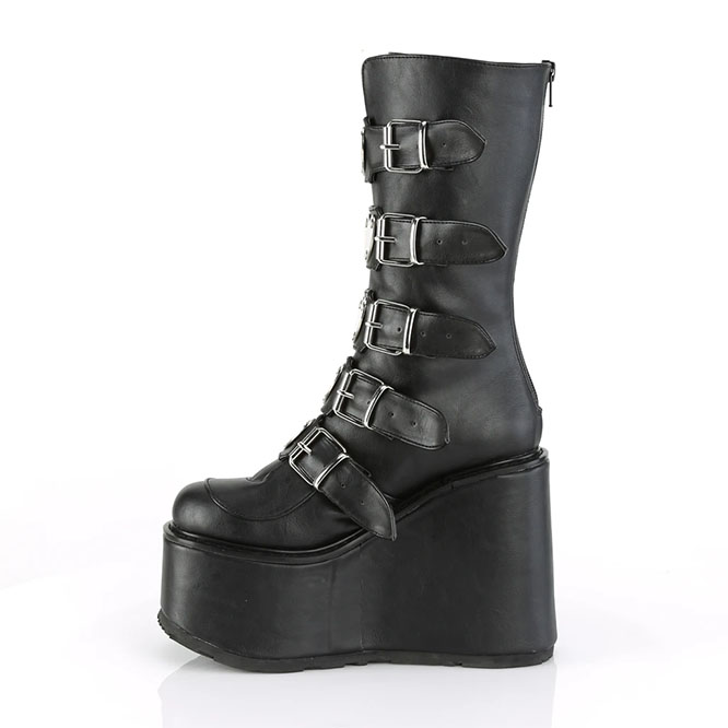 Swing 230 Knee High Vegan Boot by Demonia Footwear - sz 12 only