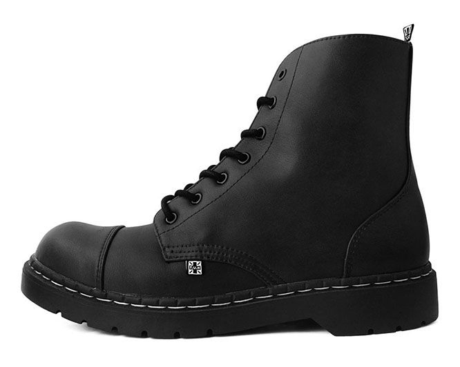 Vegan steel toe cap boots uk sale
