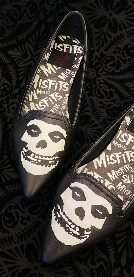 Misfits Dagger Skull Flat by Strange Cvlt - SALE