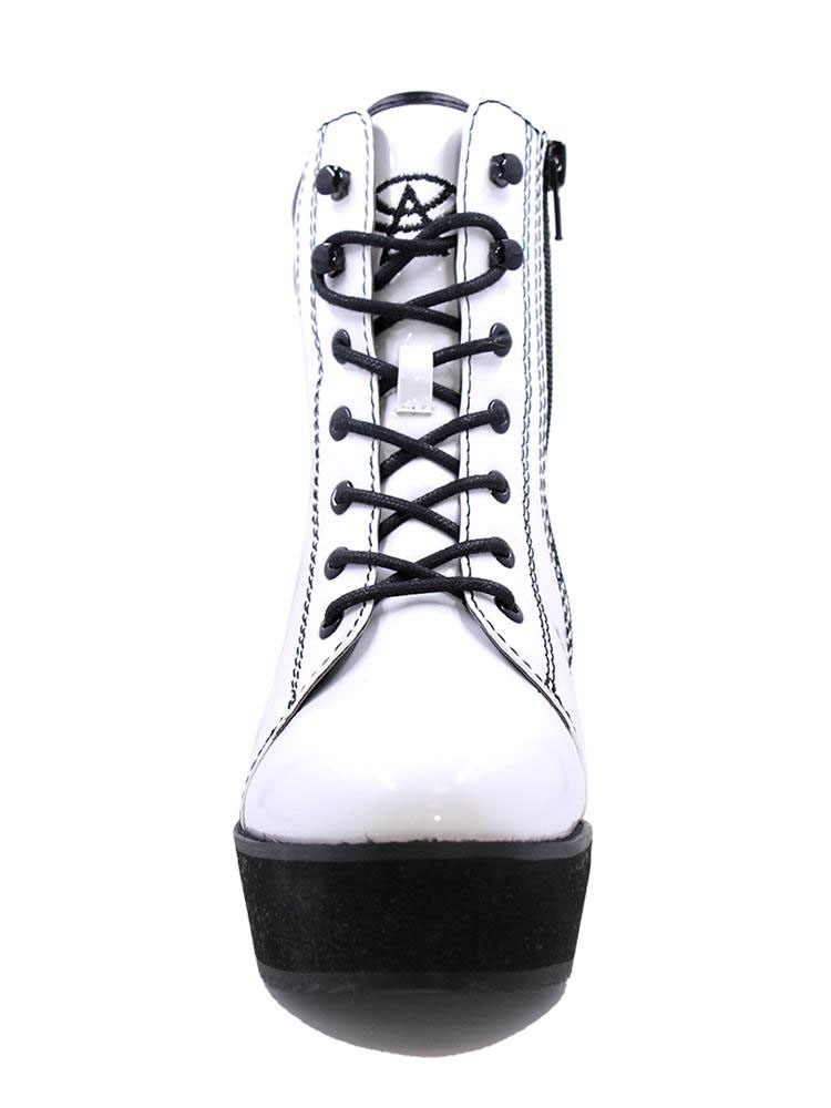 Darby Boot by Strange Cvlt - in white - SALE