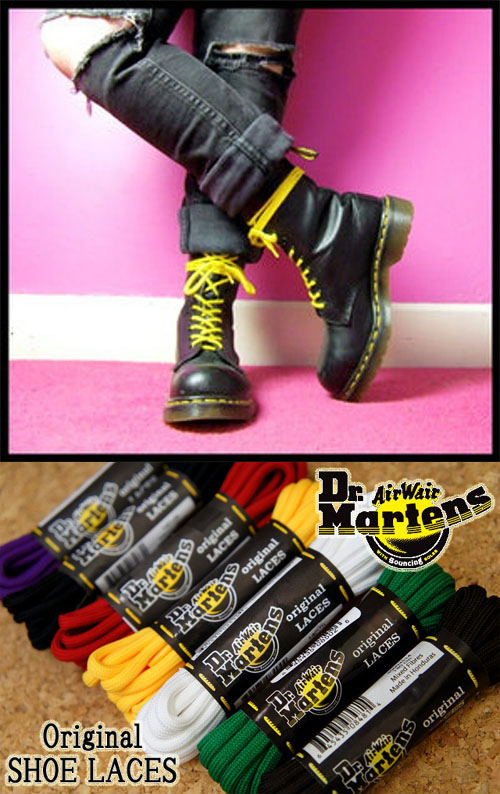 dr martens 3 hole laces