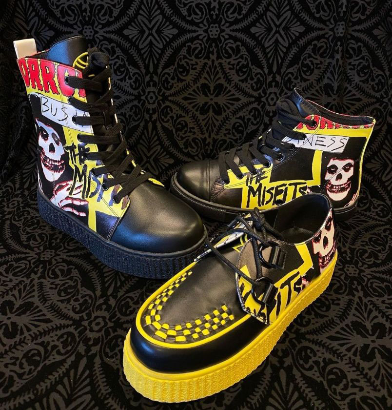 Misfits Horror Business Chelsea Sneaker by Strange Cvlt - SALE