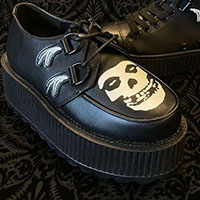 Misfits Super Kreep Skull Platform Creeper by Strange Cvlt - SALE