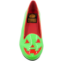 Lydia Jackolantern Limited Edition Flat by Strange Cvlt - Poison Apple - SALE sz 6 & 7 only