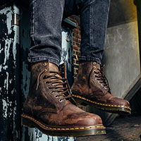 8 Eye Aztec Crazy Horse Boots by Dr. Martens (Sale price!)
