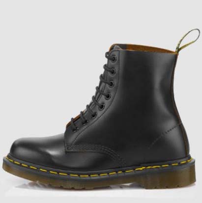 8 Eye Black Boots by Dr. Martens (MADE IN ENGLAND!)