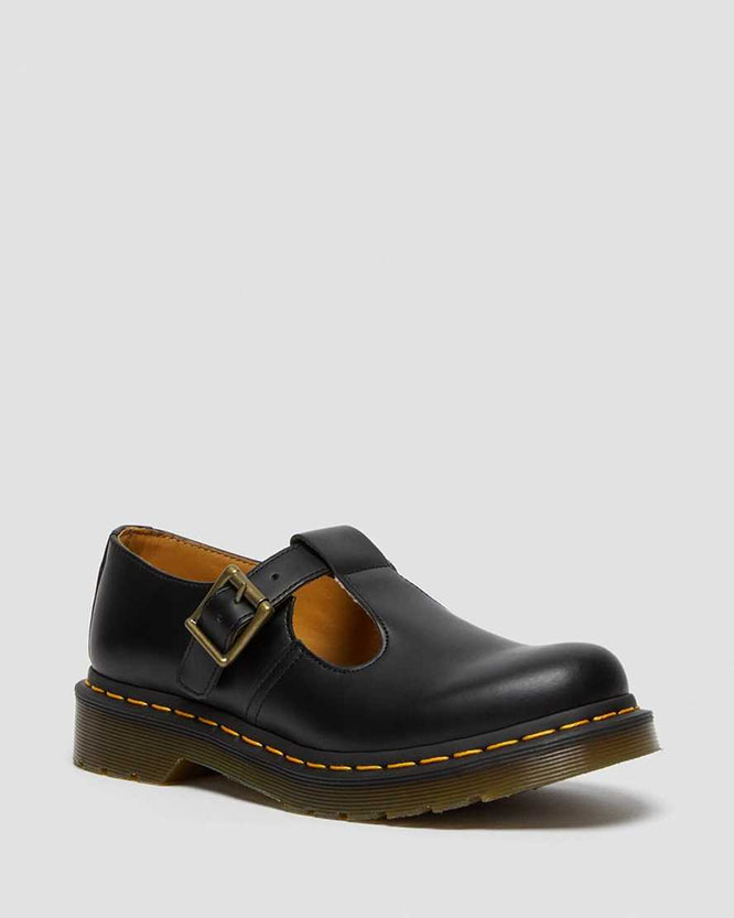 Polley Mary Jane in Black Smooth by Dr. Martens - SALE UK 6 only