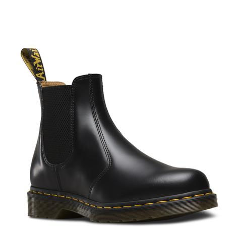 Chelsea Boots in Black Smooth by Dr. Martens