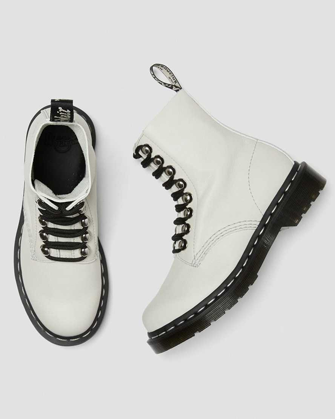 Agressief Mathis Overvloedig 8 Eye Pascal Boot in Bone by Dr. Martens (Sale price!)