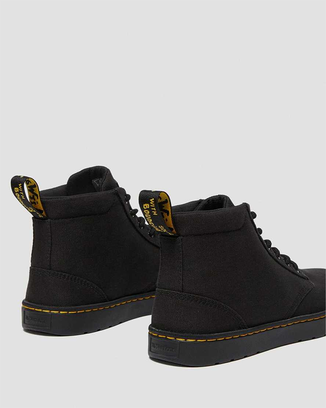 cairo canvas lace up boots