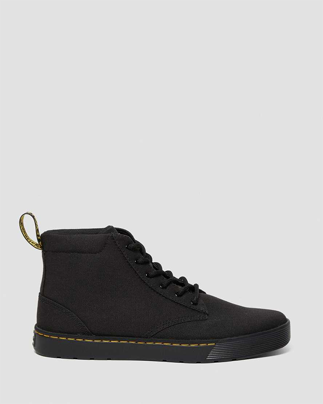 cairo canvas lace up boots