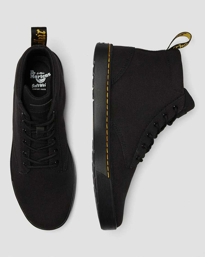 cairo canvas lace up boots