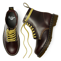 8 Eye Pascal Atlas Oxblood With Yellow Stitching Boots by Dr. Martens (Sale price!)