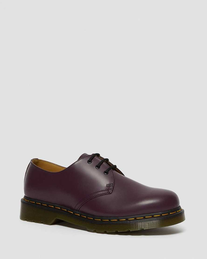 3 Eye Purple Smooth Shoe by Dr. Martens (Sale price!)