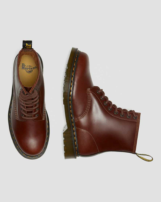 8 Eye Brown & Black Abruzzo Boots by Dr. Martens (Sale price!)