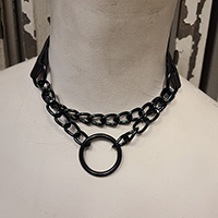 Ash Bite Choker Collar Necklace by Banned Apparel 