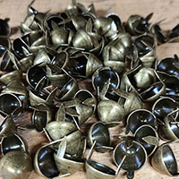 Cone Stud #2- BRONZE- 100 pack (12x6.5mm)