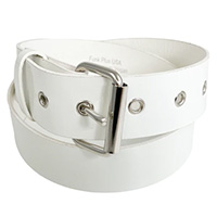 1 3/4" VEGAN belt by Funk Plus- WHITE