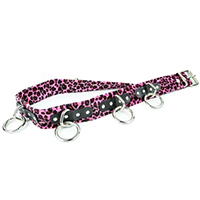 Bondage Belt (Pink Leopard) by Funk Plus 