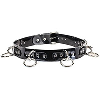 Bondage Belt (Black Vinyl) by Funk Plus (Vegan)