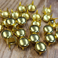 Gold Dot Studs- 25 pack