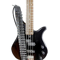 Bullets Guitar Strap by Funk Plus (Black Bullets)