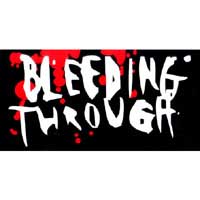 Bleeding Through- Logo sticker (st116) (Sale price!)