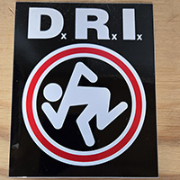 DRI- Block Logo & Circle Skanker sticker (st610)