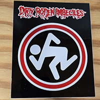 DRI- Dirty Rotten Imbeciles & Skanker sticker (st612)