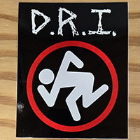 DRI- Scratch Logo & Skanker sticker (st613)