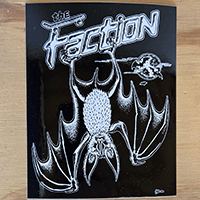 Faction- Hanging Bat sticker (st614)