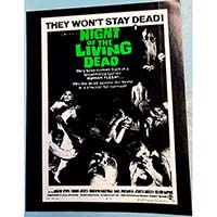 Night Of The Living Dead- Movie Poster sticker (st183)