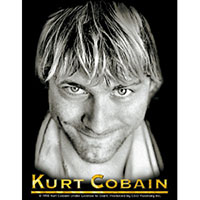 Kurt Cobain- Smiling sticker (st336)