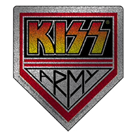Kiss- Kiss Army (Glittery) sticker (st1178)