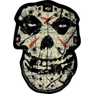 Misfits- Crystal Lake Skull sticker (st389)