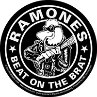 Ramones- Beat On The Brat sticker (st305)