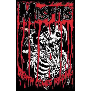 Misfits- Death Comes Ripping sticker (st428)