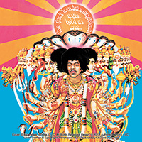 Jimi Hendrix- Bold As Love sticker (st45)
