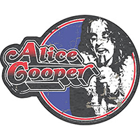 Alice Cooper- Circle Pic sticker (st204)