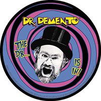 Dr Demento- The Dr Is In! sticker (st500)
