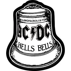 AC/DC- Hell's Bells sticker (st531)