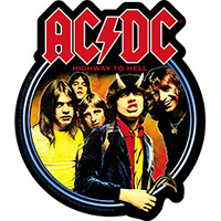 AC/DC- Highway To Hell sticker (st533)