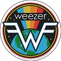 Weezer- Earth sticker (st25)